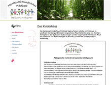 Tablet Screenshot of montessori-woerthsee.de